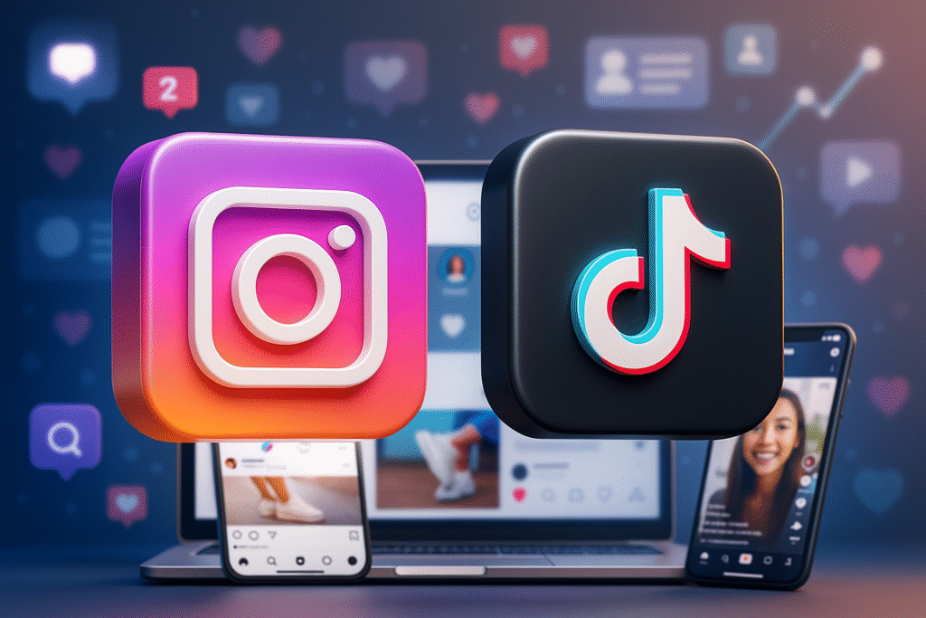 TikTok Ads vs Instagram Ads: ¿cuál es mejor para tu negocio en 2025